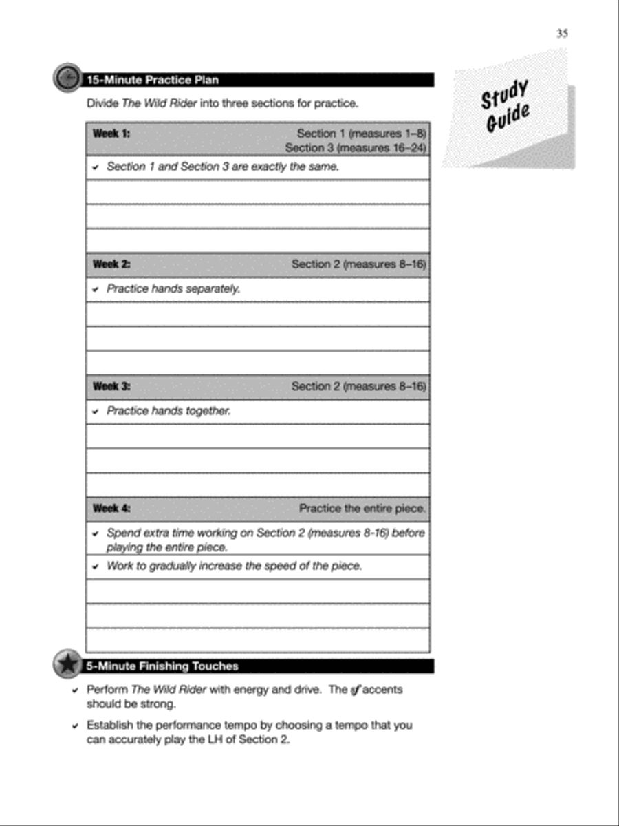 Piano for Busy Teens, Book B Piano Solo scores gallery preview page 3