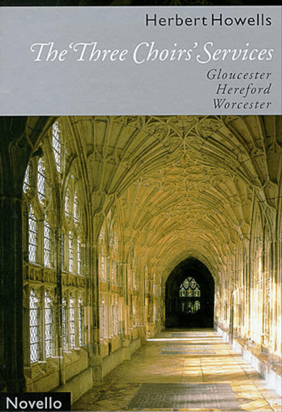 The “Three Choirs” Services 4-Part scores gallery preview page 1