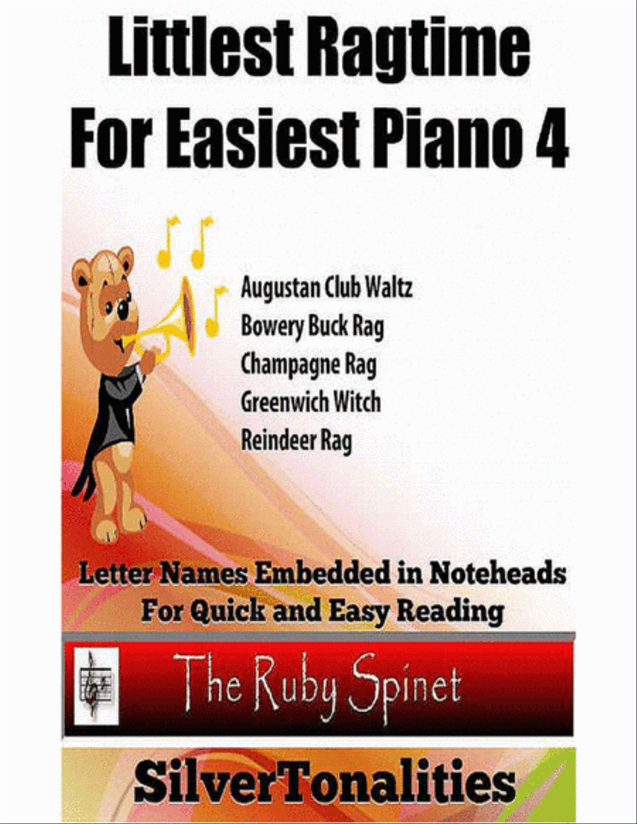 Littlest Ragtime for Easiest Piano Volume 4 Sheet Music Easy Piano scores gallery preview page 1