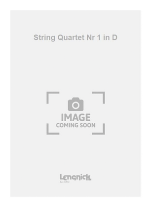 String Quartet Nr 1 in D