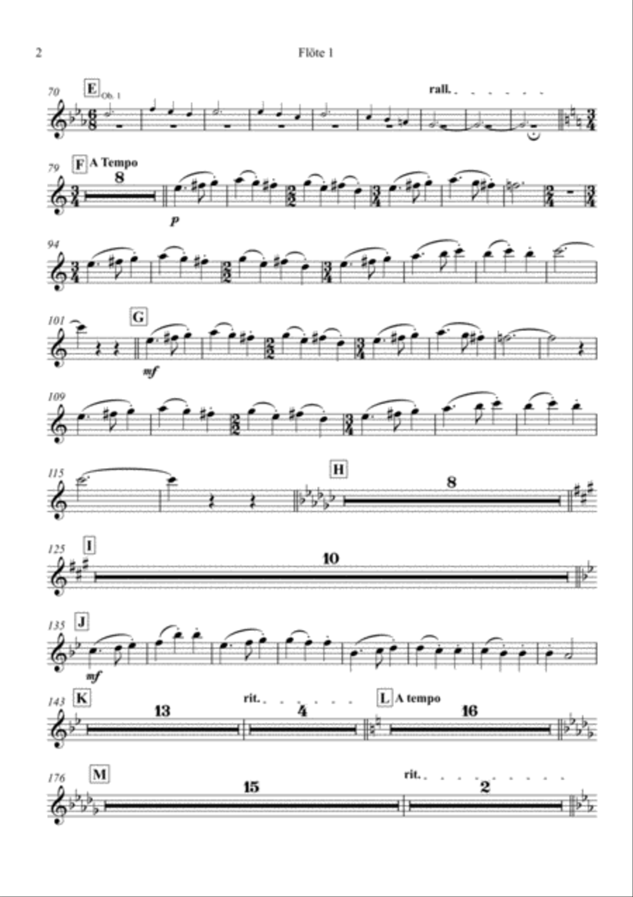 Frühlingsfest in Budapest Konzertwalzer Einzelstimmen Concert Band scores gallery preview page 4