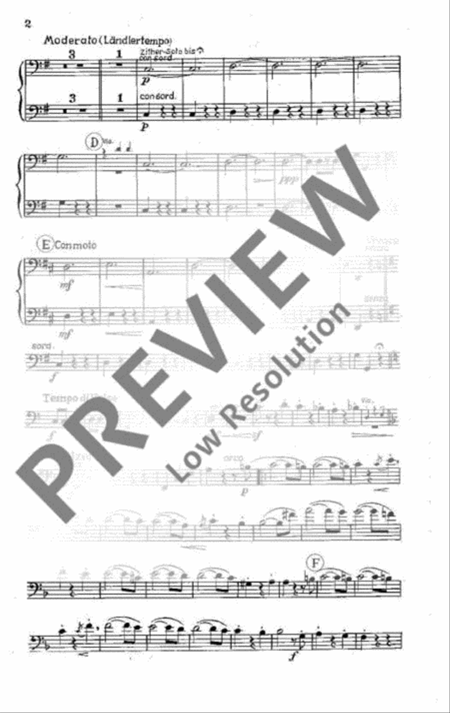 Geschichten aus dem Wienerwald Oboe scores gallery preview page 3