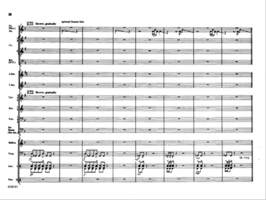 Mazama Concert Band scores gallery preview page 27