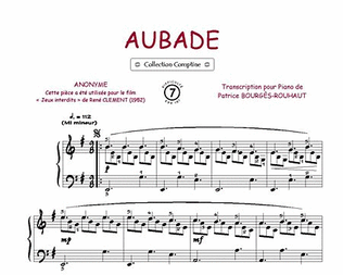 Aubade (Jeux interdits) (Collection CrocK'MusiC)