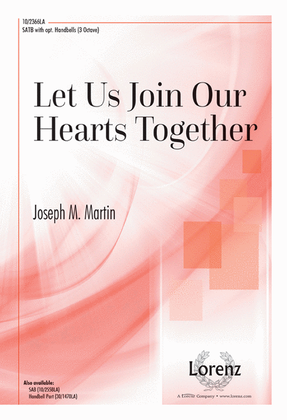 Book cover for Let Us Join Our Hearts Together