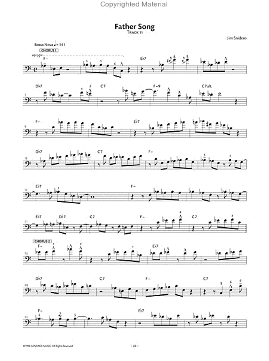 Jazz Conception -- Trombone Trombone scores gallery preview page 9