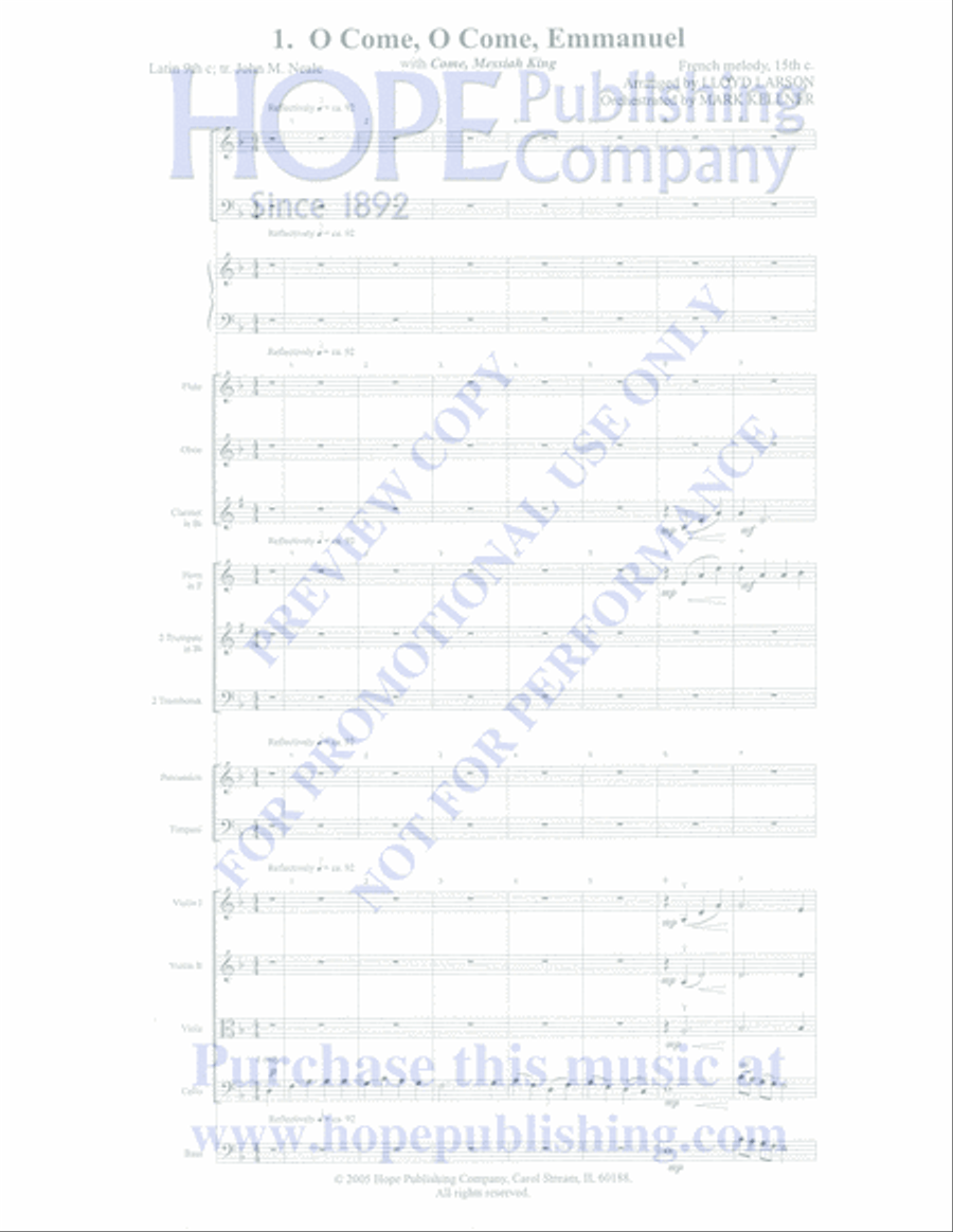 Emmanuel Emmanuel Orchestra scores gallery preview page 3