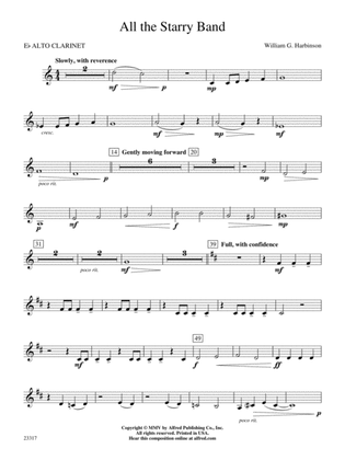 All the Starry Band: E-flat Alto Clarinet