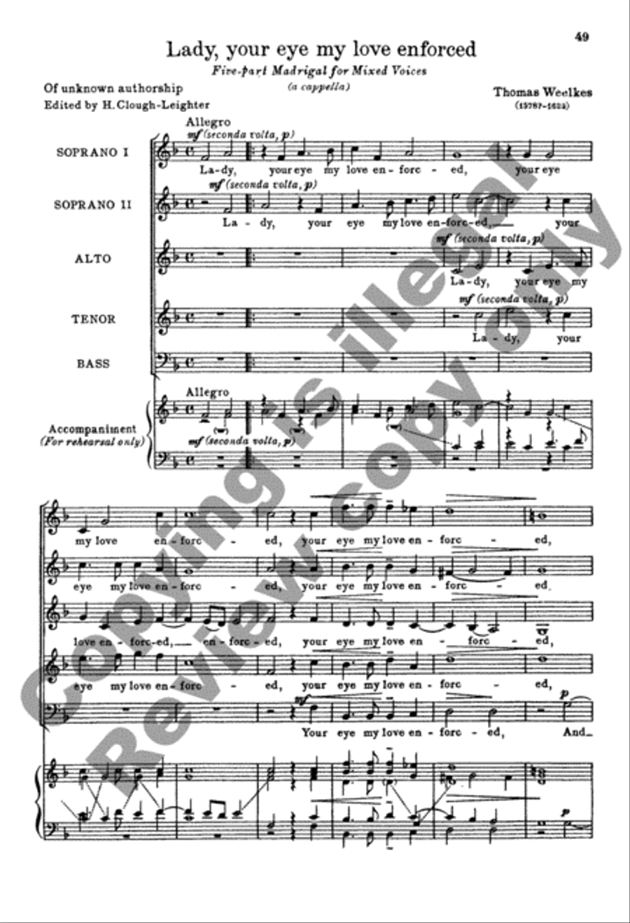 The A Cappella Singer (Choral Score) A Cappella scores gallery preview page 12