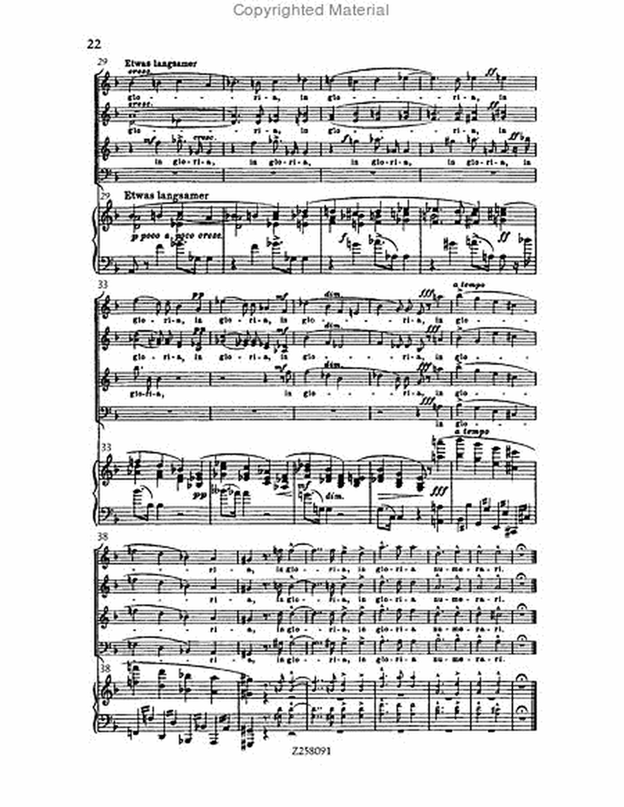 Te Deum, WAB 45 (1886 revision)