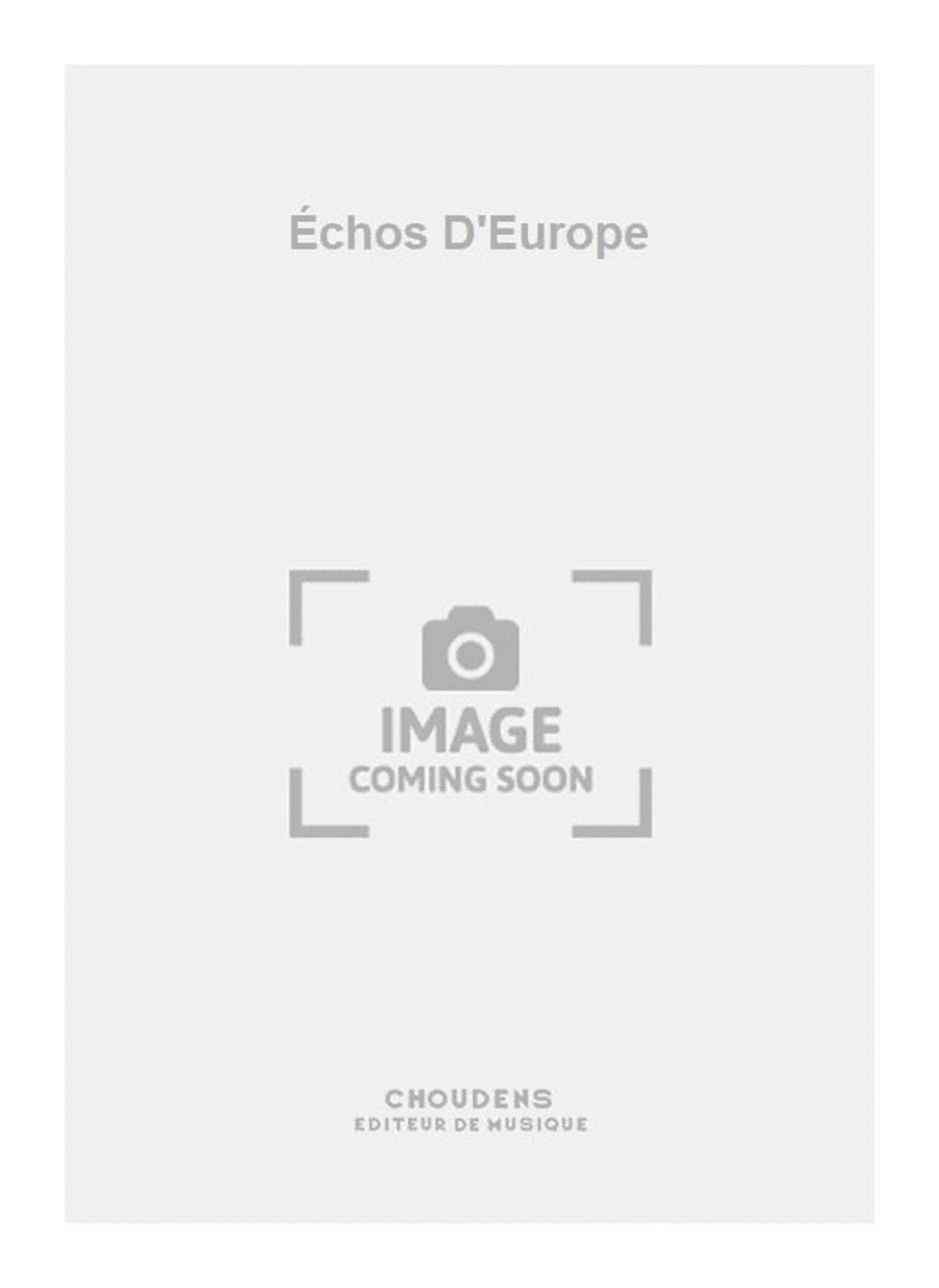 Échos D'Europe Voice scores gallery preview page 1