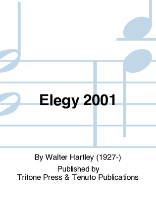 Book cover for Elegy 2001