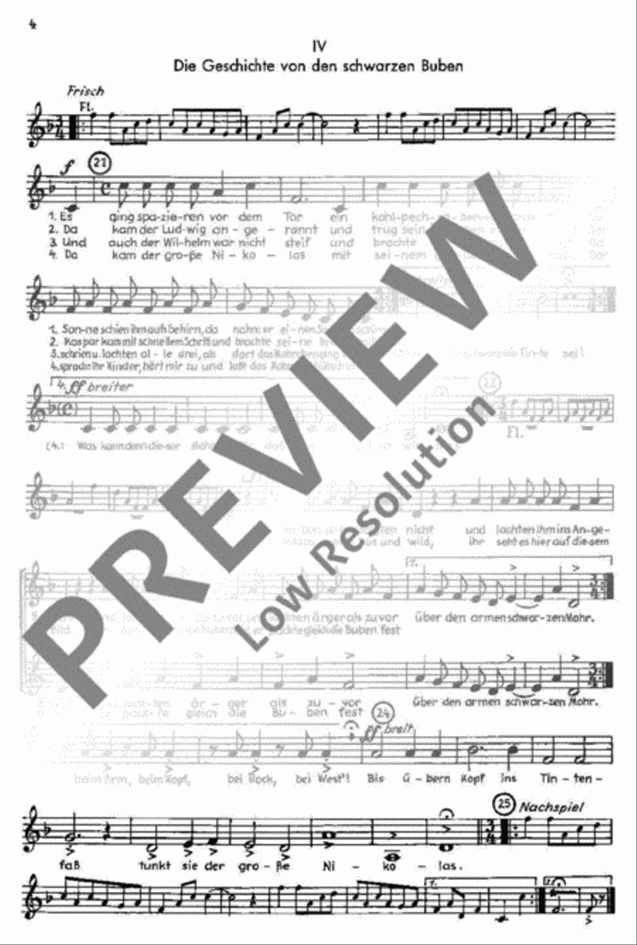 Der Struwwelpeter Children's Choir scores gallery preview page 5
