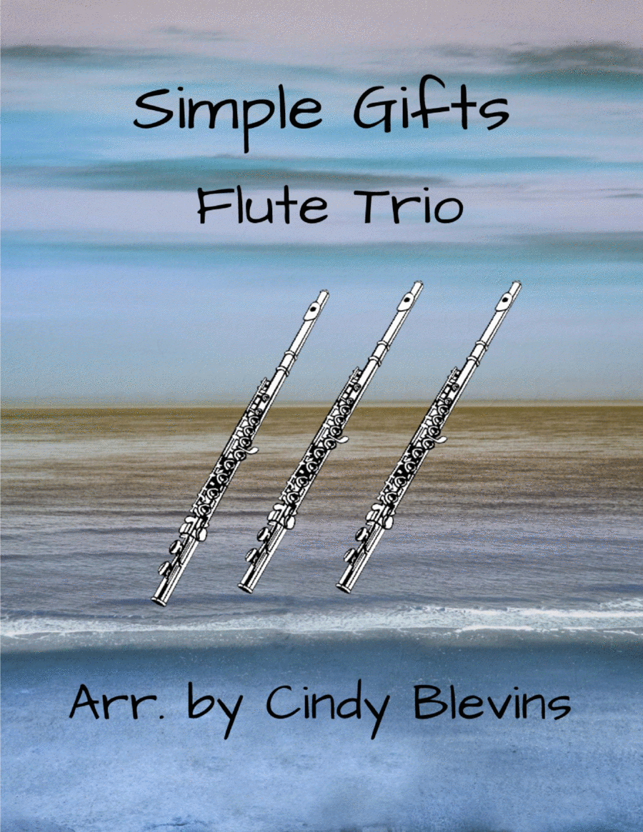 Simple Gifts, Flute Trio Flute Trio scores gallery preview page 1