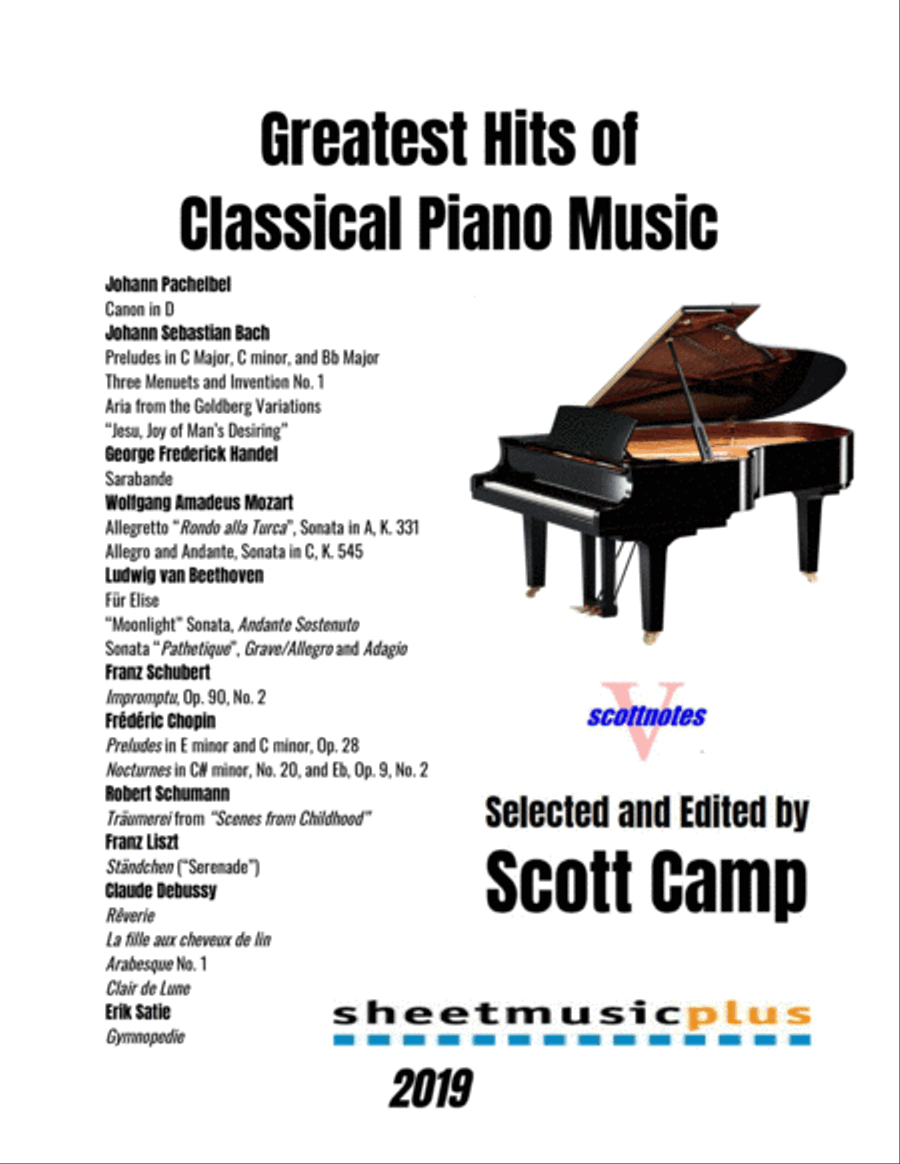 Greatest Hits of Classical Piano Piano Solo scores gallery preview page 1