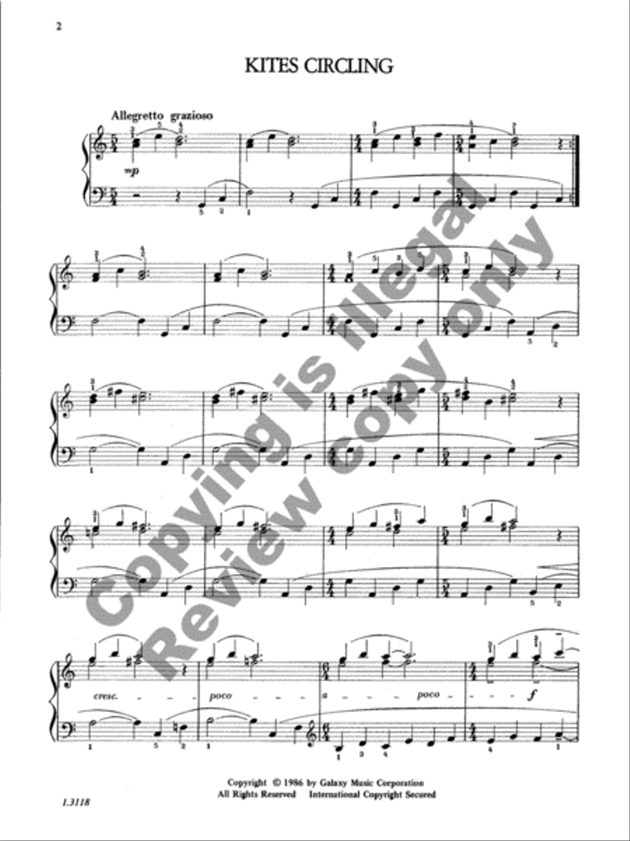 New Recital Pageants, Book 4 Piano Solo scores gallery preview page 3