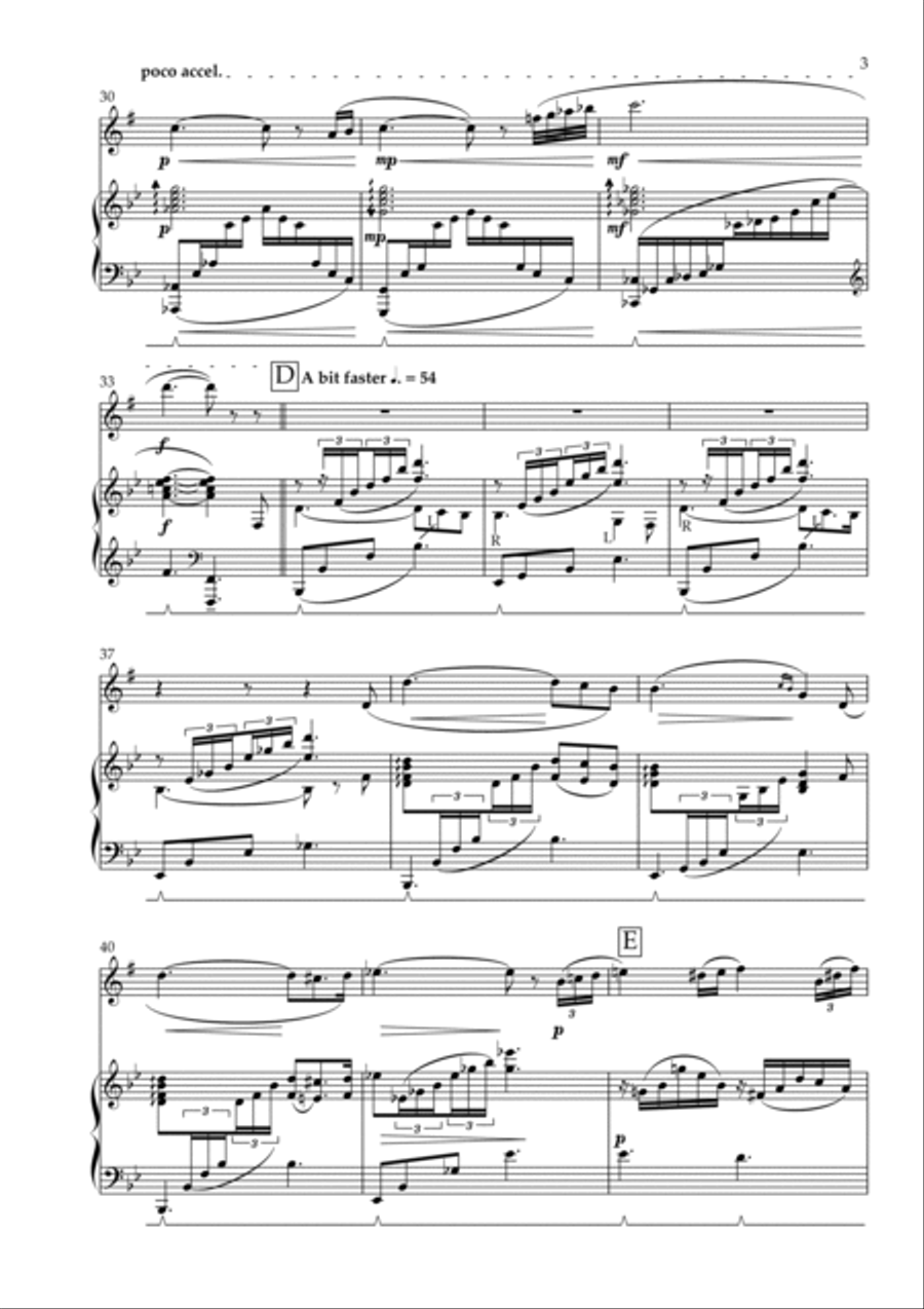Just Because There Are No Ifs 只因沒有如果 Alto Saxophone scores gallery preview page 4