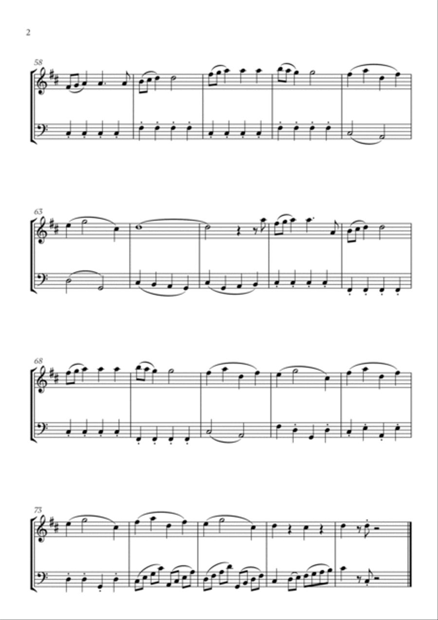 Santa Claus Is Coming To Town Score and Parts scores gallery preview page 2