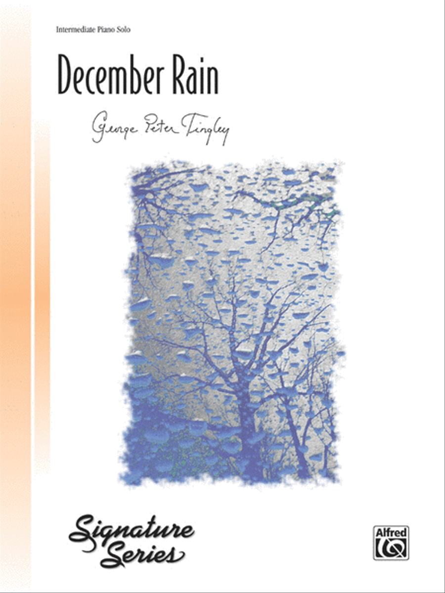 December Rain Piano Solo scores gallery preview page 1