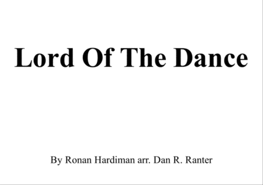 The Lord Of The Dance Woodwind Ensemble scores gallery preview page 1