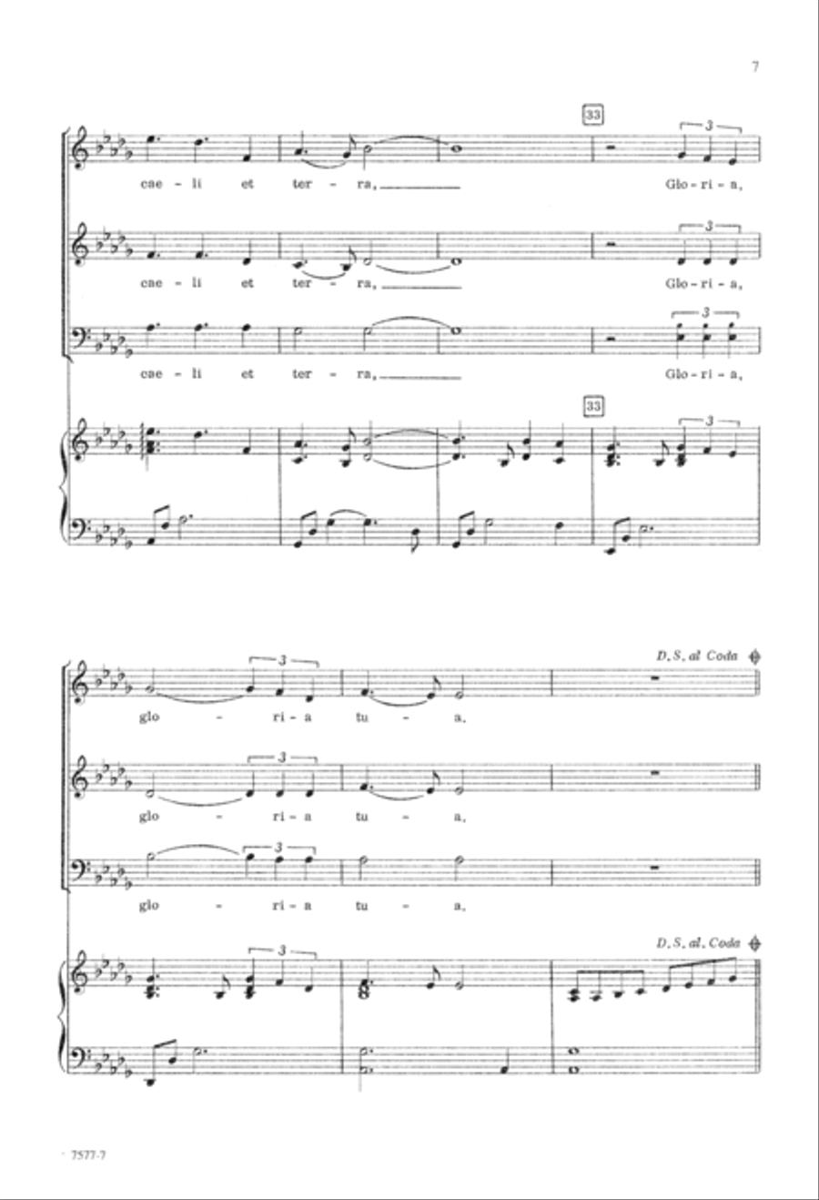 Sanctus Sanctus 3-Part scores gallery preview page 8