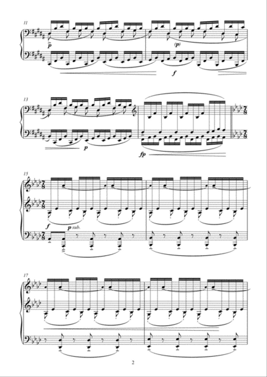 In Barcelona Piano Solo scores gallery preview page 4