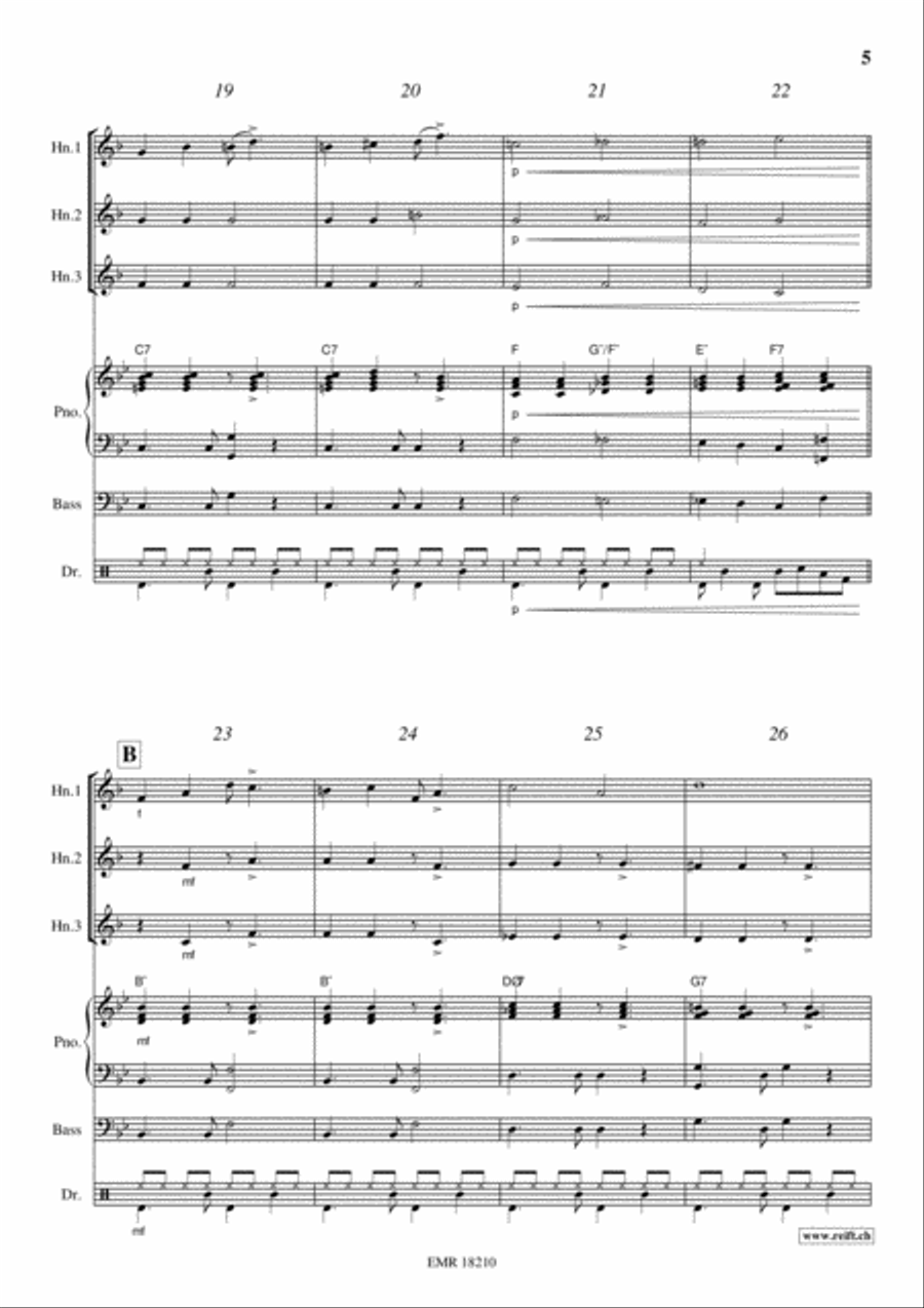 Latino Horn scores gallery preview page 5