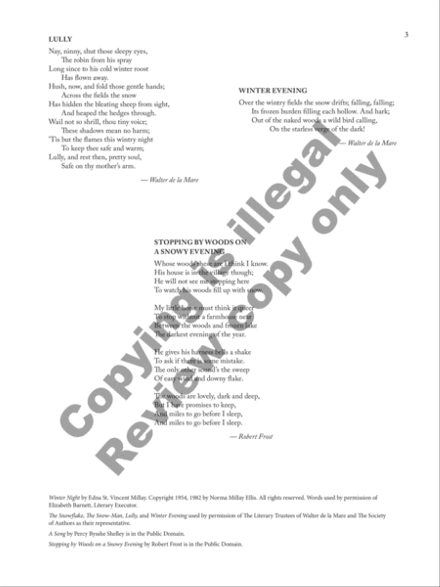 Winter Windows Winter Windows Baritone Voice scores gallery preview page 4