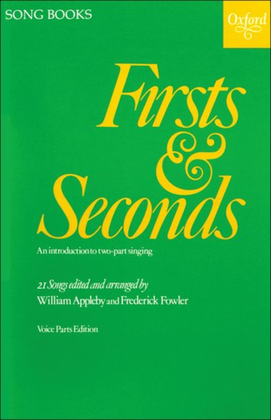 Book cover for Firsts and Seconds