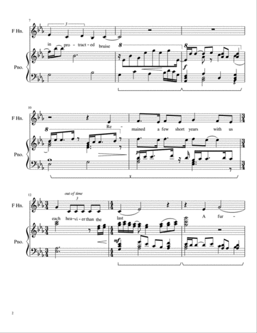 Fall of Frost Higher Key Soprano Voice scores gallery preview page 2