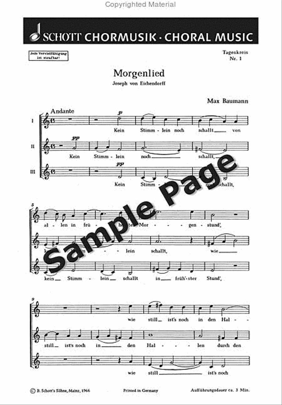 Tageskreis Women's Choir scores gallery preview page 2