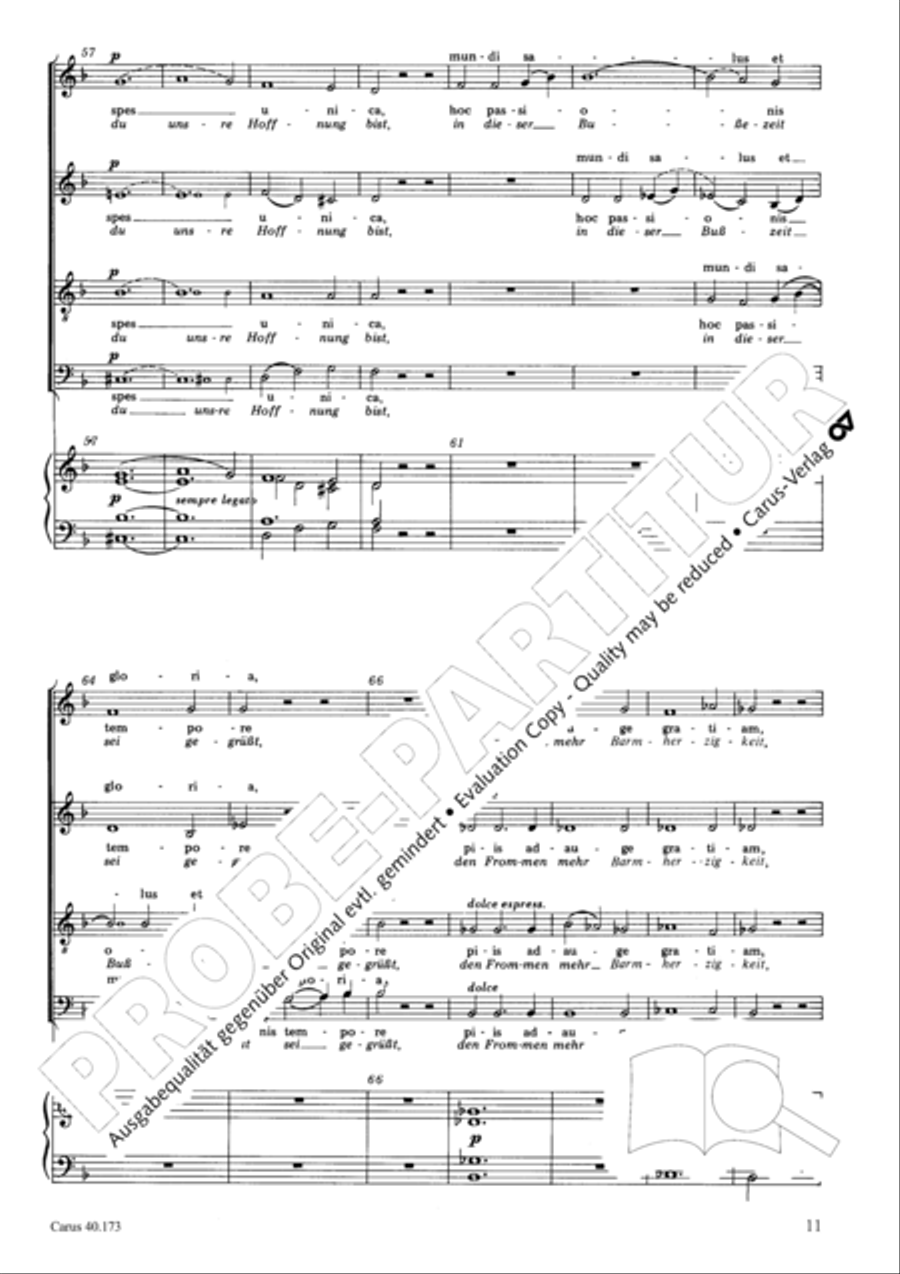 Via crucis 4-Part scores gallery preview page 12