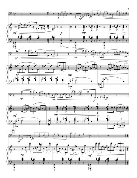 Contrabassoon Sonata by Barbara York Bassoon Solo - Digital Sheet Music