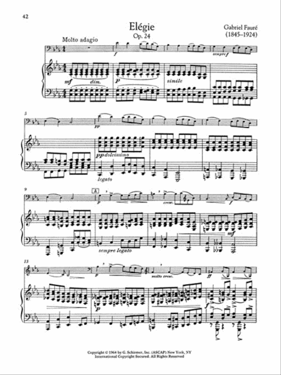 The Cello Collection – Intermediate to Advanced Level Cello scores gallery preview page 5