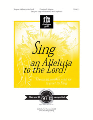 Book cover for Sing an Alleluia to the Lord