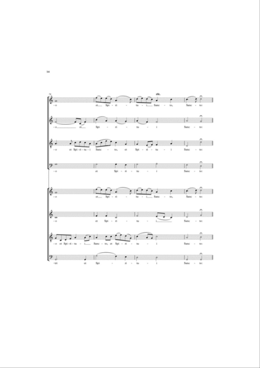 Salisbury Vespers Divisi scores gallery preview page 14