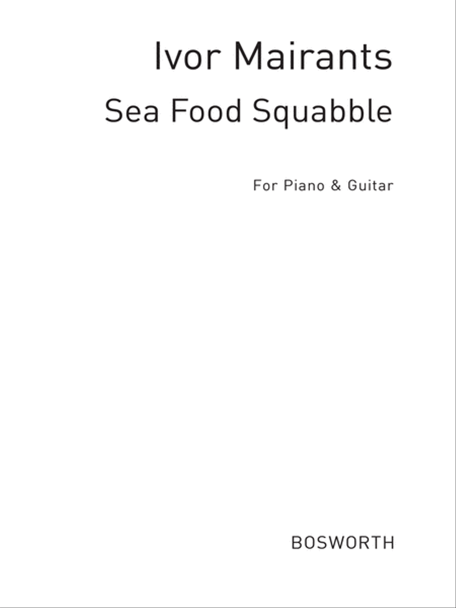 5 Sea Food Squabble Elec & Span Gtr Solos Acoustic Guitar scores gallery preview page 1