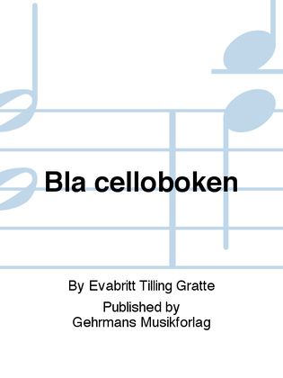 Book cover for Bla celloboken