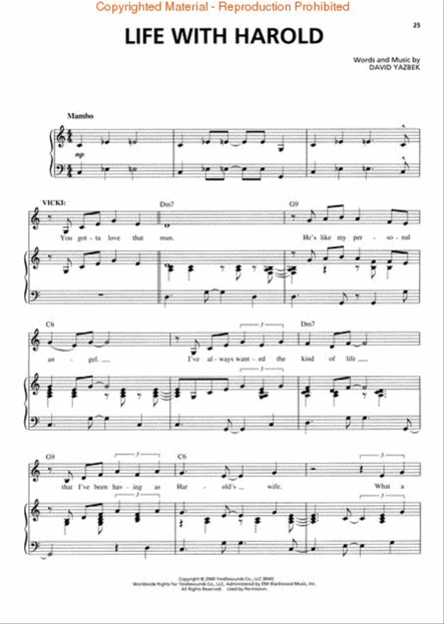 <br>Sheet music extract