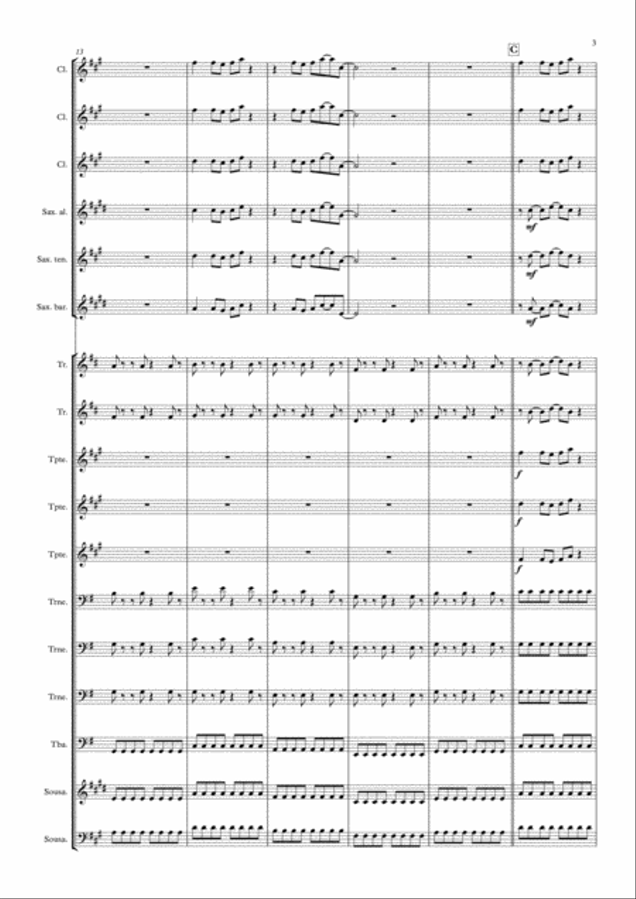 Hear Me Now Small Ensemble scores gallery preview page 3