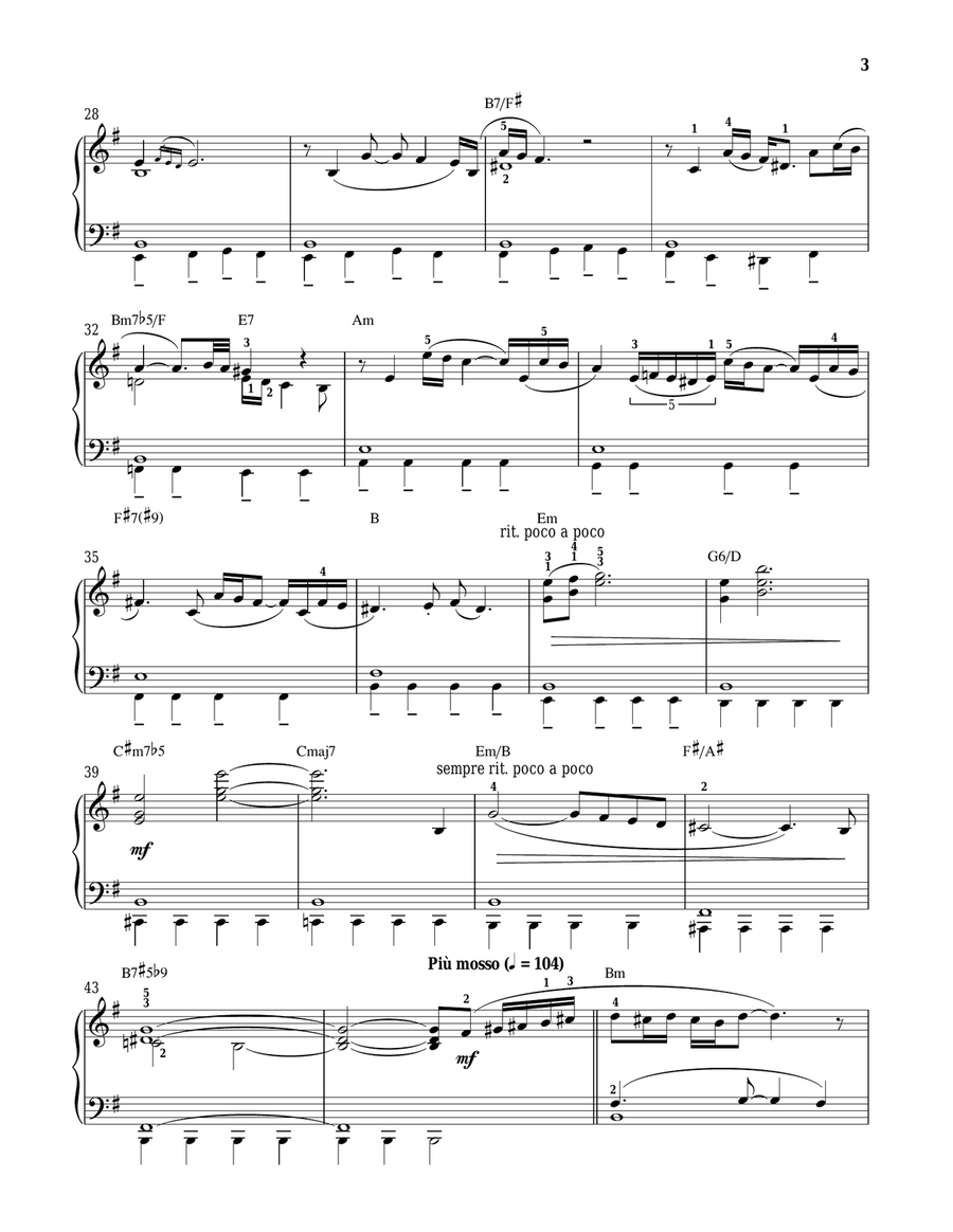 Duo De Amor Duo De Amor Piano Solo scores gallery preview page 3