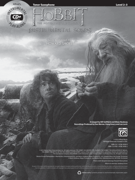The Hobbit -- The Motion Picture Trilogy Instrumental Solos image number null