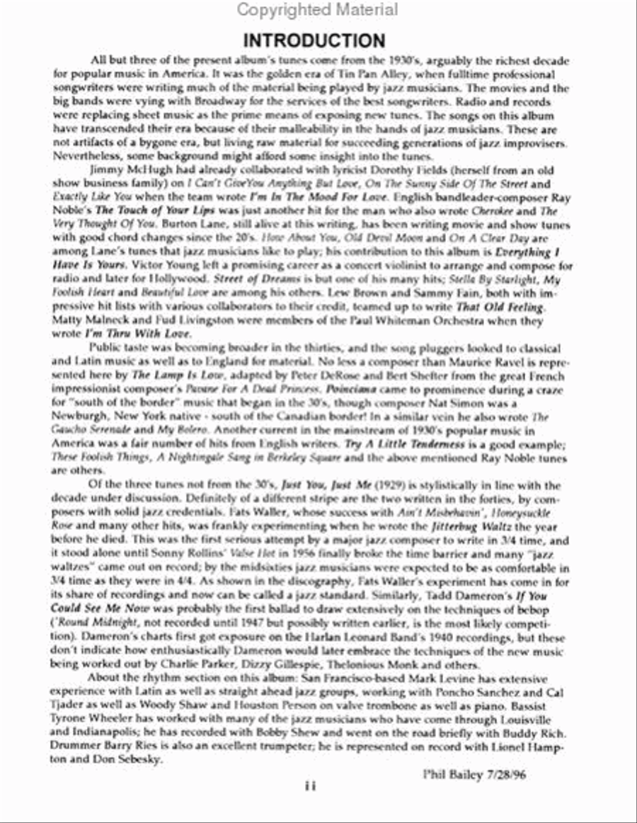 Volume 72 - Street Of Dreams Voice scores gallery preview page 3