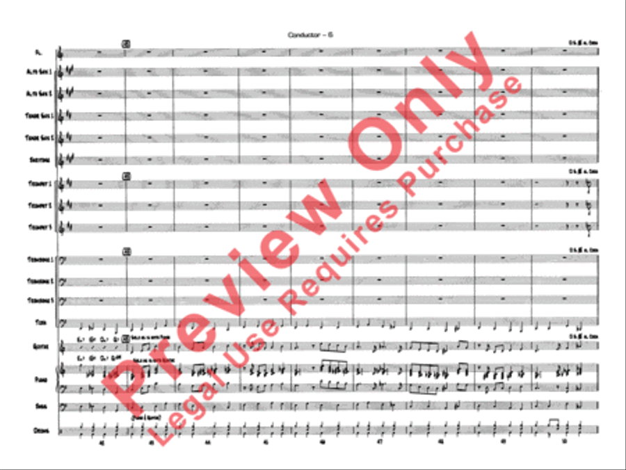 Over the Rainbow Jazz Ensemble scores gallery preview page 9