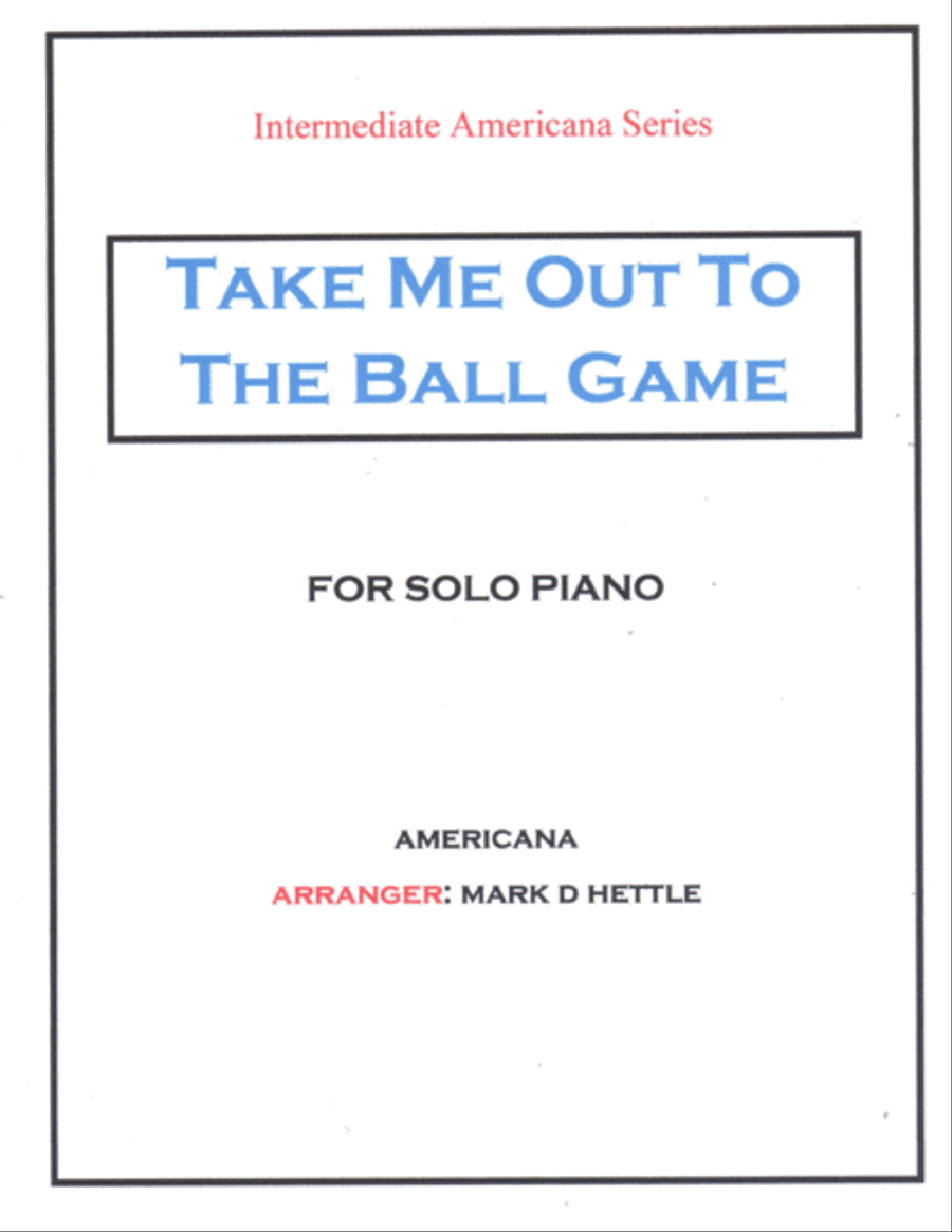 Take Me Out To The Ball Game Piano Solo scores gallery preview page 1