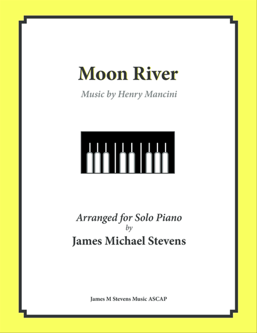 Moon River Piano Solo scores gallery preview page 1