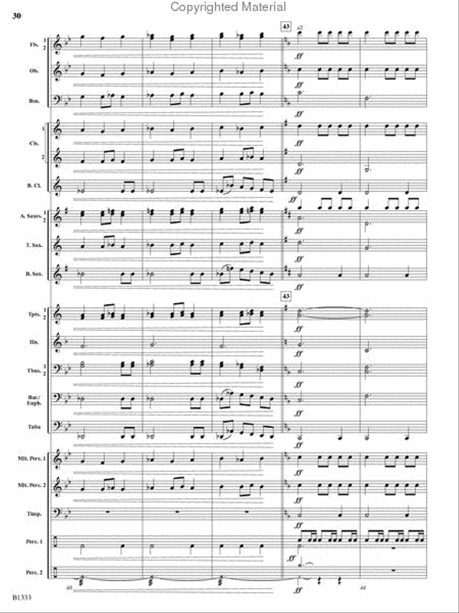 Starscapes Concert Band scores gallery preview page 28