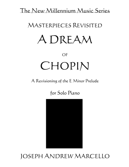 A Dream of Chopin - The E Minor Prelude Revisited image number null