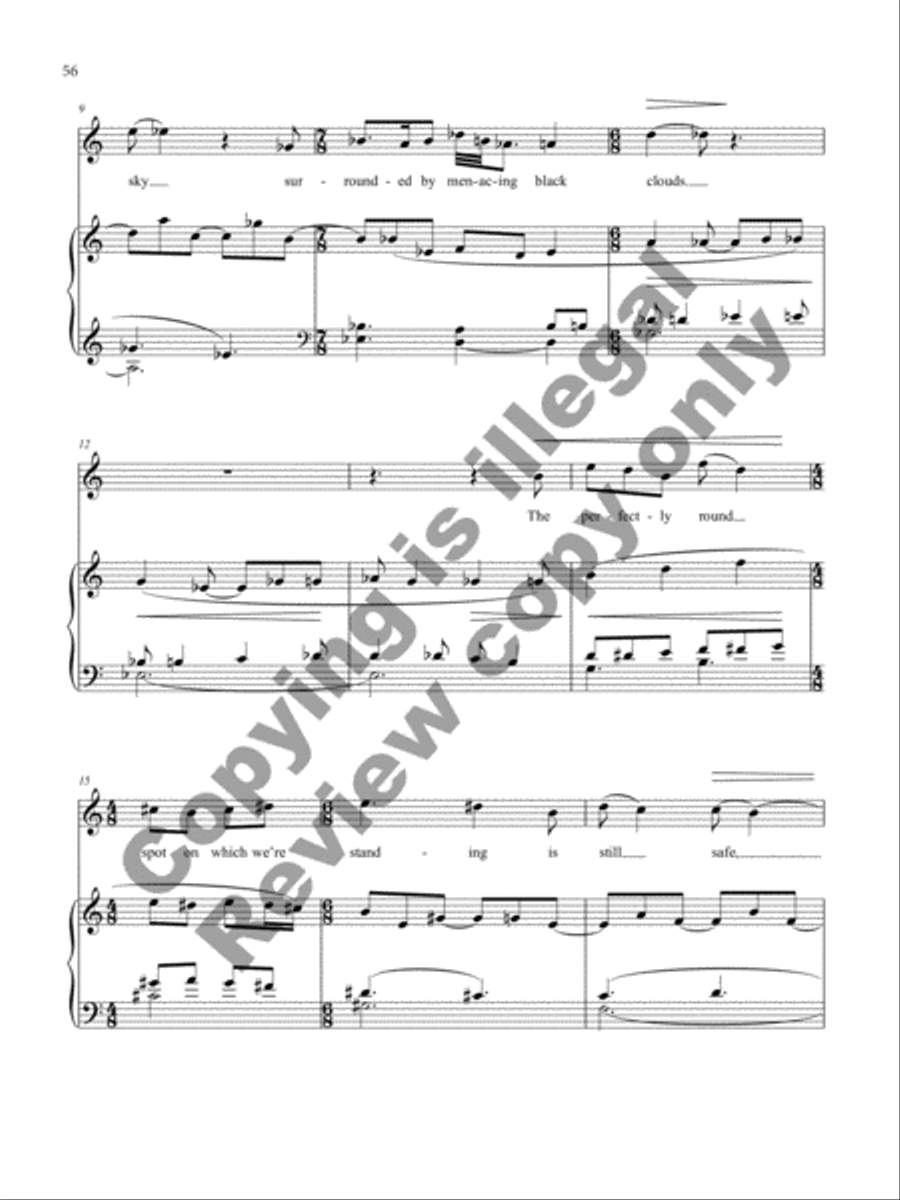 A World Turned Upside Down Mezzo-Soprano Voice scores gallery preview page 35