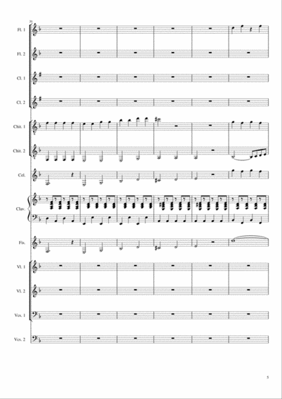 A Quai Clarinet scores gallery preview page 5